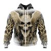 New Orleans Saints Special Kits With Skull Zip Up Hoodie
