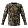 New York Giants Custom Name Number Special Hunting Camo Sweatshirt