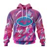 New York Jets Breast Cancer Pullover Hoodie