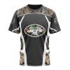 New York Jets Custom Name Number Camo Hunting T-Shirt