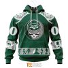 New York Jets Custom Name Number Grateful Dead Pullover Hoodie