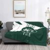 New York Jets Green White Fleece Blanket