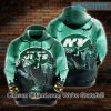 New York Jets Jason Voorhees Halloween Pullover Hoodie