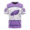 Philadelphia Eagles Custom Name Number Fight Cancer T-Shirt