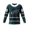 Philadelphia Eagles Custom Name Number Native With Samoa Culture Sweatshirt