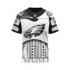 Philadelphia Eagles Custom Name Number Star Wars T-Shirt