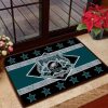 Philadelphia Eagles Custom Name Vintage Rubber Doormat