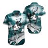 Philadelphia Eagles Mickey Surfing Hawaiian Shirt