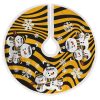 Pittsburgh Steelers Snowman Sherpa Christmas Tree Skirt