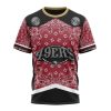 San Francisco 49ers Custom Name Number Classic Style T-Shirt