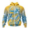 Seattle Seahawks Childhood Cancers Zip Up Hoodie
