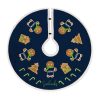 Seattle Seahawks Gingerbread Christmas Tree Skirt