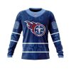 Tennessee Titans Custom Name Number Native With Samoa Culture Sweatshirt