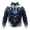 Tennessee Titans Custom Name Number Special Kits With Skull Pullover Hoodie