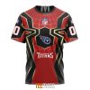 Tennessee Titans Custom Name Number Spider Man T-Shirt