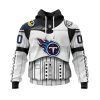 Tennessee Titans Custom Name Number Star Wars Pullover Hoodie