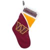 Washington Commanders Colorblock Christmas Socks