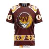 Washington Commanders Custom Name Number Grateful Dead T-Shirt