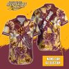 Washington Commanders Custom Name Special Tropical Fruit Hawaiian Shirt
