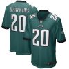 Philadelphia Eagles Brian Dawkins Nike Midnight Green NFL Game Jersey