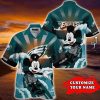 Philadelphia Eagles Custom Name Mickey Hawaiian Shirt