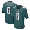 Philadelphia Eagles DeVonta Smith Nike Midnight Green NFL Game Jersey