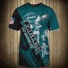 Philadelphia Eagles Green Black T-Shirt
