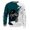 Philadelphia Eagles Iron Maiden Halloween Sweatshirt