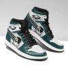 Philadelphia Eagles Jack Skellington Air Jordan 1 High Sneakers
