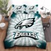 Philadelphia Eagles Light Green Bedding Set