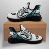 Philadelphia Eagles White Green Reze Sneakers