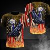 Pittsburgh Steelers American Flag T-Shirt V2