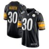 Pittsburgh Steelers Jaylen Warren Nike Black NFL Game Jersey