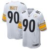 Pittsburgh Steelers T.J. Watt Nike White NFL Game Jersey