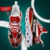 San Francisco 49ers Custom Name Red Golden Max Soul Shoes V2
