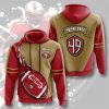 San Francisco 49ers Red Gold Fire Pullover Hoodie