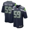 Seattle Seahawks Jon Rhattigan Nike College Navy NFL Game Jersey