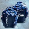 Seattle Seahawks Navy Camo Pullover Hoodie
