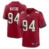 Tampa Bay Buccaneers Carl Nassib Nike Red NFL Game Jersey