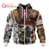 Tampa Bay Buccaneers Custom Name Number Hunter Zip Up Hoodie