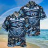 Tennessee Titans Coconut Navy Blue Hawaiian Shirt