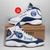 Tennessee Titans Custom Name Air Jordan 13 Shoes V3
