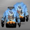 Tennessee Titans Halloween Jack Skellington Pullover Hoodie