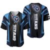 Tennessee Titans Navy Blue Black Baseball Jersey