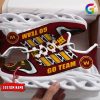 Washington Commanders Custom Name Go Team Max Soul Shoes