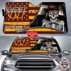 Washington Commanders Custom Name Skeleton Car Sunshade