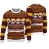 Washington Commanders Pumpkin Christmas Sweater
