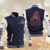 Arizona Diamondbacks Navy Blue White Baseball Jacket