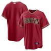 Arizona Diamondbacks Nike Red Alternate Custom MLB Replica Jersey