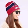 Atlanta Braves Scarlet Navy Beanie
